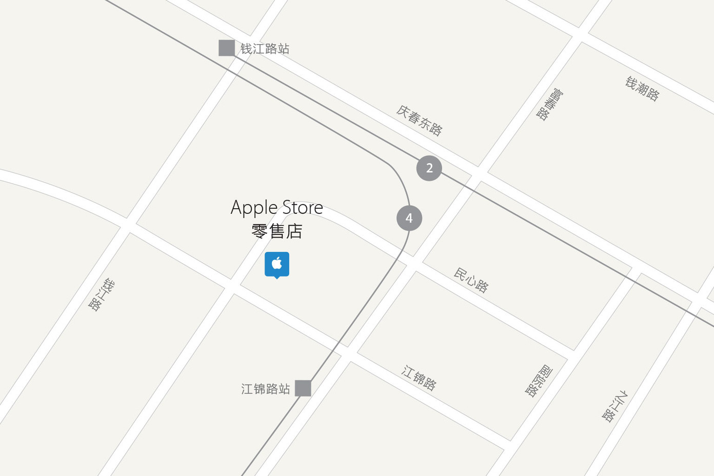 杭州万象城 Apple Store 零售店